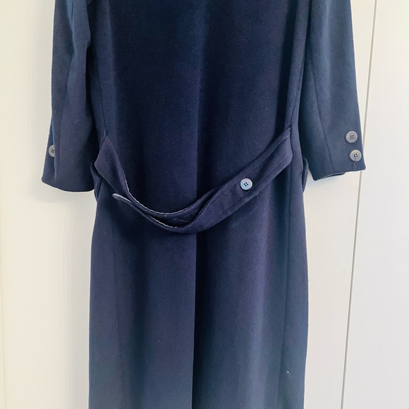 100% WOOL jacket in dark blue Billi BY BILLYCOAT - Picture 3 of 5